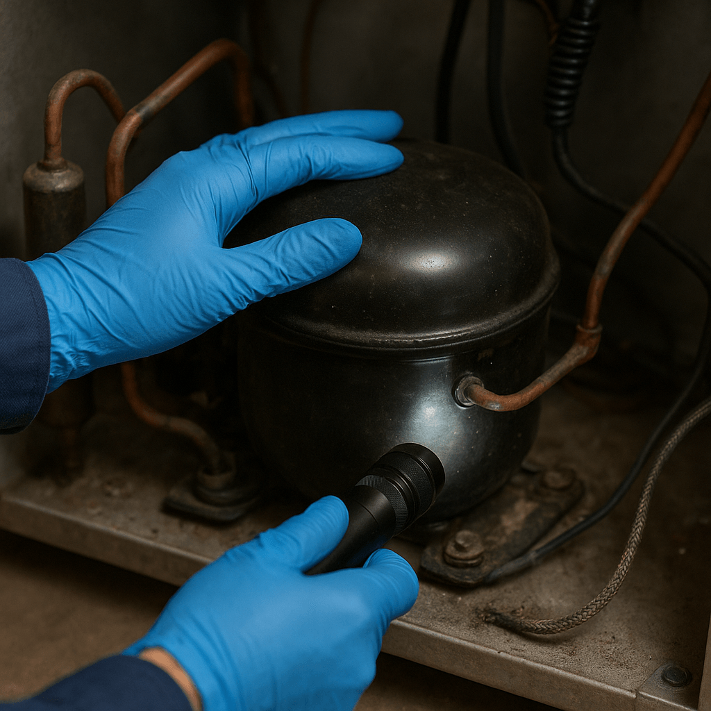 Kompressor-Inspektion