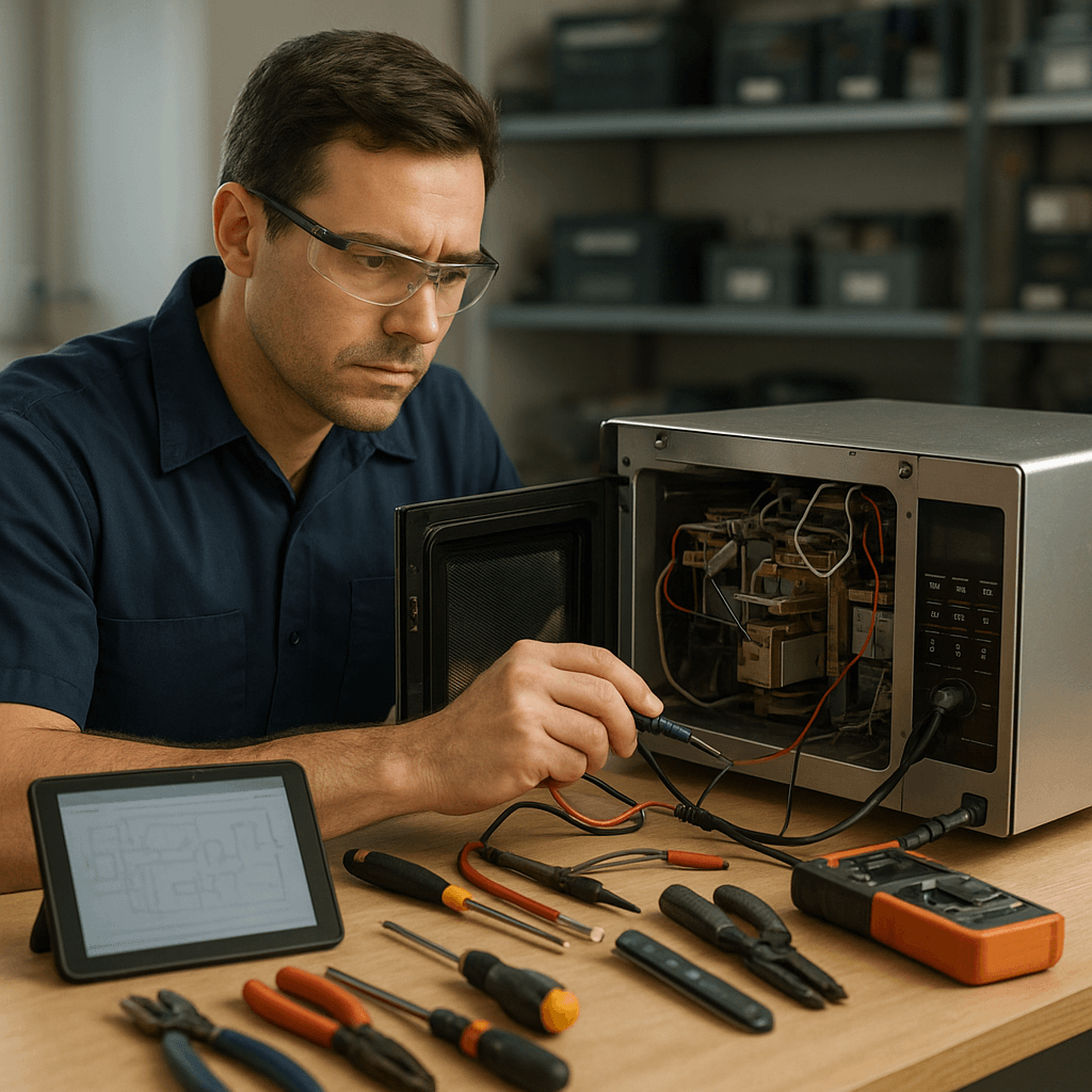 Mikrowellen-Diagnose